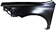 Front, Driver Side Fender, Without Turn Signal Light Hole, CAPA CERTIFIED