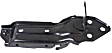 Front, Passenger Side, Rear Upper Section Fender Support