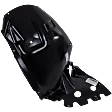 Front, Passenger Side, Front Section Fender Liner, Cover Extension, Except V Model