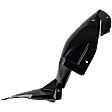 Front, Passenger Side, Front Section Fender Liner, Cover Extension, Except V Model