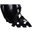 Front, Passenger Side, Front Section Fender Liner, Cover Extension, Except V Model