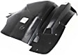 Front, Passenger Side, Rear Section Fender Liner
