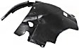 Front, Passenger Side, Rear Section Fender Liner