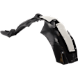 Front, Passenger Side Fender Liner, Without Headlight Access Hole, CAPA CERTIFIED
