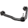 Front, Driver or Passenger Side, Upper Control Arm, Assembly, Forged Arm; With Ball Joint and Bushing