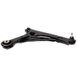 Front, Passenger Side, Lower Control Arm, with Ball Joint Assembly