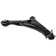 Front, Passenger Side, Lower Control Arm, with Ball Joint Assembly