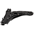 Front, Driver Side, Lower Control Arm, with Ball Joint Assembly, 4 Cyl., 1.6L Engine