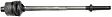 Front, Driver or Passenger Side, Inner Tie Rod End, 18mm Thread At Centerlink