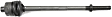 Front, Driver or Passenger Side, Inner Tie Rod End, 18mm Thread At Centerlink