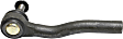 Front, Passenger Side, Outer Tie Rod End, RWD