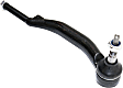 Front, Passenger Side, Outer Tie Rod End, With 14 mm Threads, 6 Cyl., 4.2L Engine