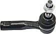 Front, Driver or Passenger Side, Outer Tie Rod End, With 16 mm Thread
