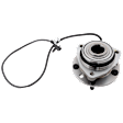 2003 Chevrolet S10 LS - Front, Driver or Passenger Side Wheel Hub, 4-Wheel ABS, 4WD, 5 Lugs, With Bearing, With Sensor