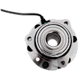 Front, Driver or Passenger Side Wheel Hub, With Bearing, With Sensor, 6 x 5 in. Bolt Pattern