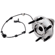 Front, Driver or Passenger Side Wheel Hub, With Bearing, With Sensor, 6 x 5 in. Bolt Pattern