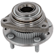 Front, Driver or Passenger Side Wheel Hub, With Bearing, 5 x 4.75 in. Bolt Pattern