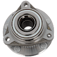Front, Driver or Passenger Side Wheel Hub, With Bearing, 5 x 4.75 in. Bolt Pattern