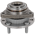 Front, Driver or Passenger Side Wheel Hub, With Bearing, 5 x 4.75 in. Bolt Pattern
