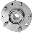 Front, Driver or Passenger Side Wheel Hub, With Bearing, 5 x 4.75 in. Bolt Pattern