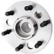 1991 GMC K2500 Sierra SLE - Front, Driver or Passenger Side Wheel Hub, with 6 Stud Hub, 6 Lugs, With Bearing
