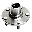 Front, Driver or Passenger Side Wheel Hub, 5 Lugs, Without Bearing