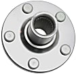 Front, Driver or Passenger Side Wheel Hub, 5 Lugs, Without Bearing