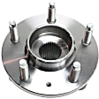 Front, Driver or Passenger Side Wheel Hub, With Bearing, AWD