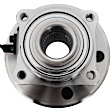 Rear, Driver or Passenger Side Wheel Hub, With Bearing, 5 x 4.5 in. Bolt Pattern