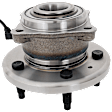 Rear, Driver or Passenger Side Wheel Hub, With Bearing, 5 x 4.5 in. Bolt Pattern