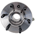 2009 Chevrolet Uplander - Front, Driver or Passenger Side Wheel Hub, FWD, 6 Lugs, With Bearing, With Sensor