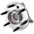 2009 Chevrolet Uplander - Front, Driver or Passenger Side Wheel Hub, FWD, 6 Lugs, With Bearing, With Sensor