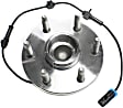 Front, Driver or Passenger Side Wheel Hub, With Bearing, With Sensor, 6 x 5.5 in. Bolt Pattern, 6 Cyl., 4.3L Engine, RWD