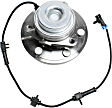 Front, Driver or Passenger Side Wheel Hub, With Bearing, With Sensor, 6 x 5.5 in. Bolt Pattern, 6 Cyl., 4.3L Engine, RWD