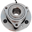 2013 Chevrolet Silverado 1500 LS - Front, Driver or Passenger Side Wheel Hub, 4WD, 6 Lugs, With Bearing, With Sensor