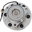 2011 Chevrolet Silverado 1500 LT - Front, Driver or Passenger Side Wheel Hub, RWD, 6 Lugs, With Bearing, With Sensor
