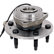 2011 Chevrolet Silverado 1500 LT - Front, Driver or Passenger Side Wheel Hub, RWD, 6 Lugs, With Bearing, With Sensor