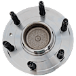 2011 Chevrolet Silverado 1500 LT - Front, Driver or Passenger Side Wheel Hub, RWD, 6 Lugs, With Bearing, With Sensor