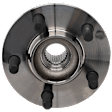 Front, Driver or Passenger Side Wheel Hub, with Bearing, AWD, with 4 Bolt Flange