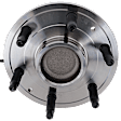 Front, Driver or Passenger Side Wheel Hub, With Bearing, With Sensor, 6 x 5.5 in. Bolt Pattern, RWD