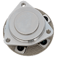Front, Driver or Passenger Side Wheel Hub, with Bearing, RWD