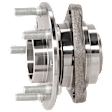 Wheel Hub, 5 Lugs, With Bearing