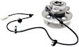 Rear, Driver or Passenger Side Wheel Hub, With Bearing, With Sensor, 5 x 5 in. Bolt Pattern