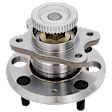 Rear, Driver or Passenger Side Wheel Hub, With Bearing, Front Wheel Drive