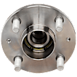 Rear, Driver or Passenger Side Wheel Hub, With Bearing, 4 x 3.94 in. Bolt Pattern, Non-ABS