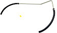 Power Steering Hose - Return Hose, Cooler to Pump