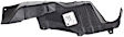 Passenger Side Engine Splash Shield, Auto or Manual Transmission