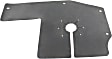 Driver or Passenger Side Engine Splash Shield, AWD