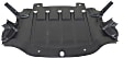 Center Engine Splash Shield, RWD