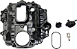 Intake Manifold, 6 Cyl., 4.3L Engine, Black, Plastic, Kit, Includes Gasket, Valve and Plastic Fitting